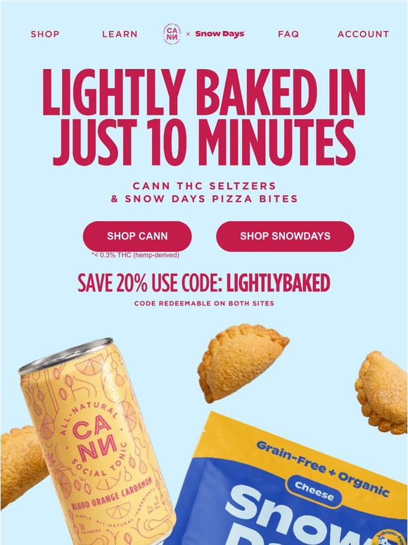 CANN what do pizza bites and weed sodas have in common? Milled