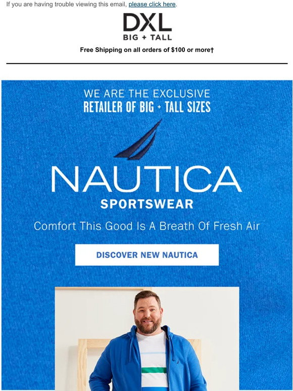 DXL NEW NAUTICA You Won't Find Anywhere Else! Milled