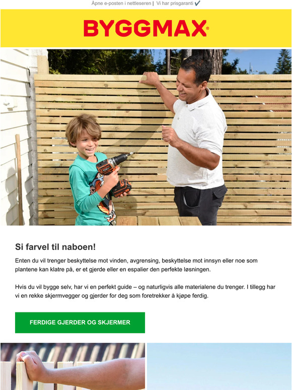 Si farvel til naboen! 👋