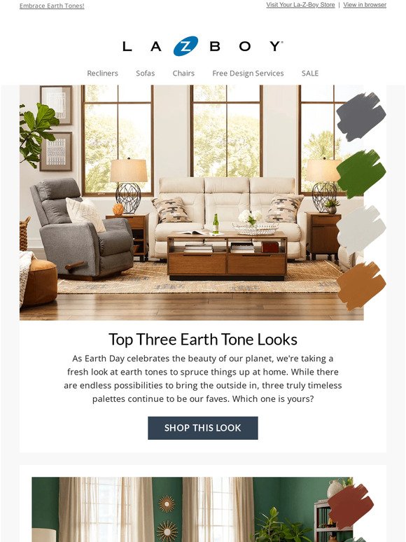 3 Earth Tone Palettes to Spruce up Your Space.