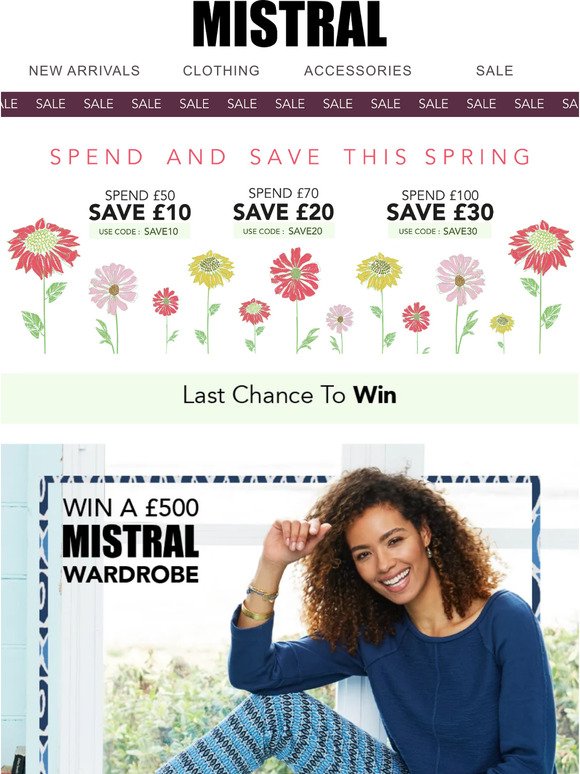 Spend and Save This Spring 🌸