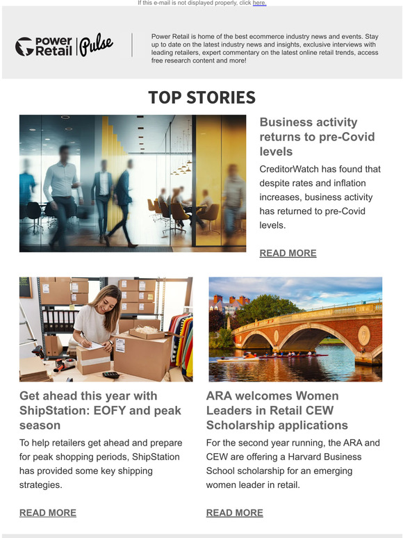 Power Retail: How to Get Ahead This Year | Beloved Store Collapses ...