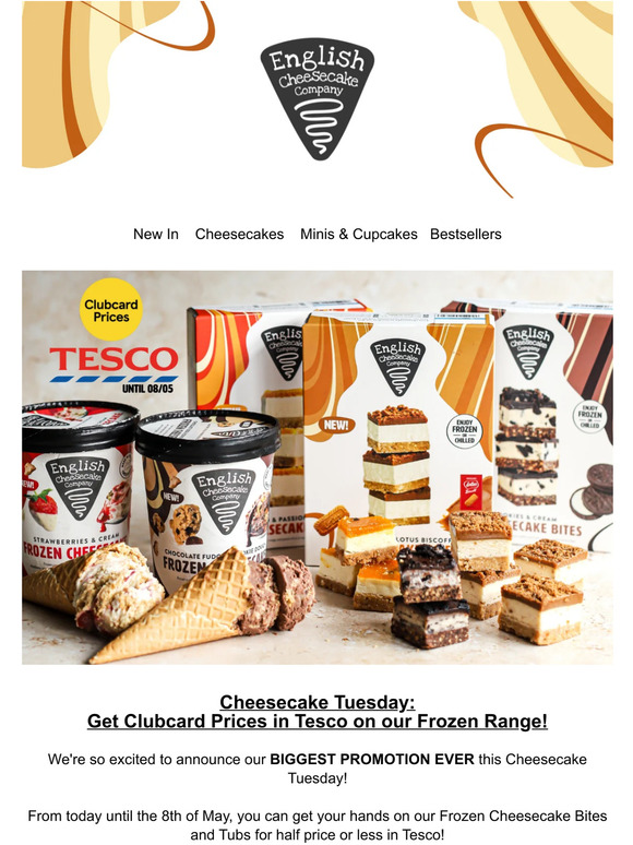 Cheesecake Tuesday: Tesco Clubcard Promotion!