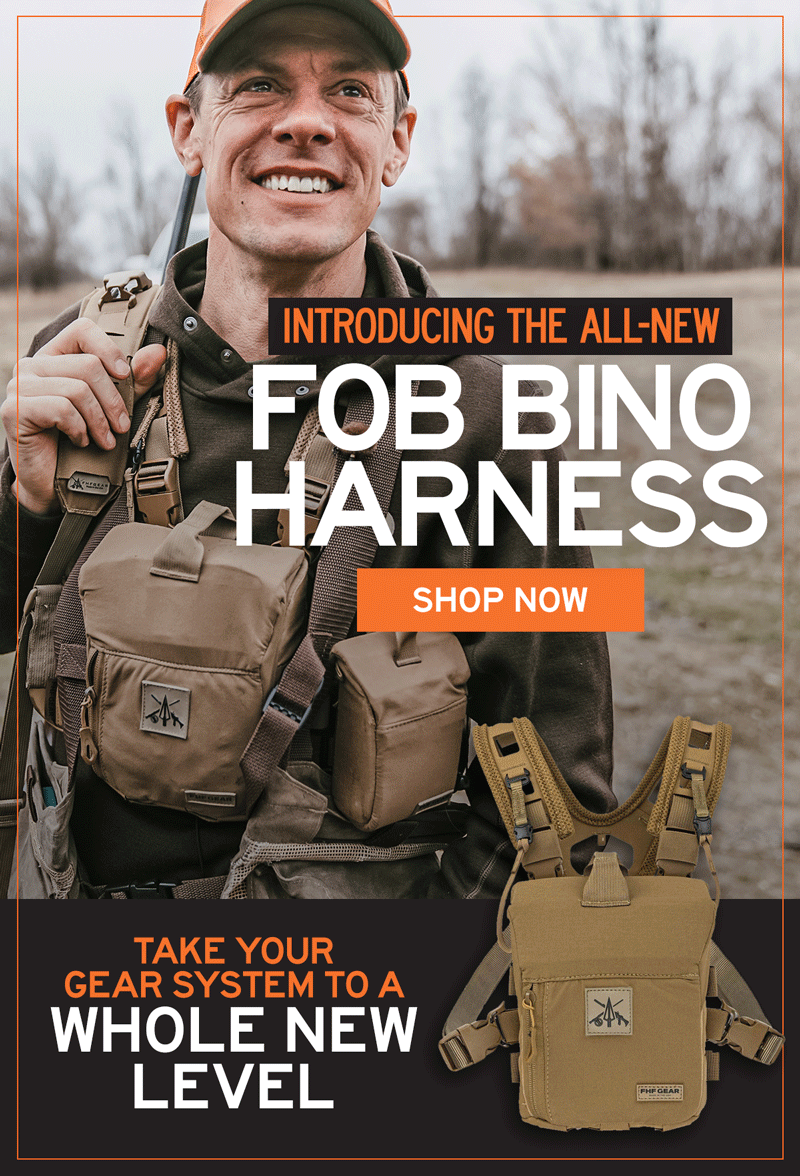 MeatEater Now Available FOB Bino Harness Milled