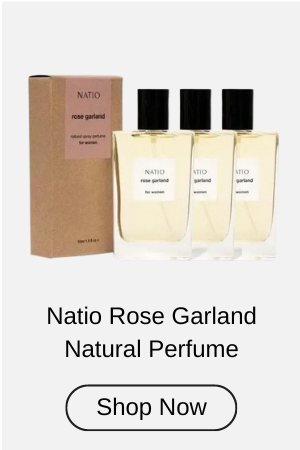 Natio Rose Garland Natural Perfume for Women.