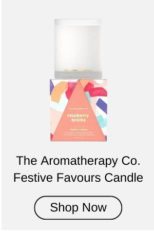 The Aromatherapy Co. Festive Favours Candle Raspberry Brulee 350g