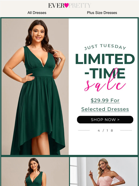 $29.99 For Selected Dresses | Just Tuesday