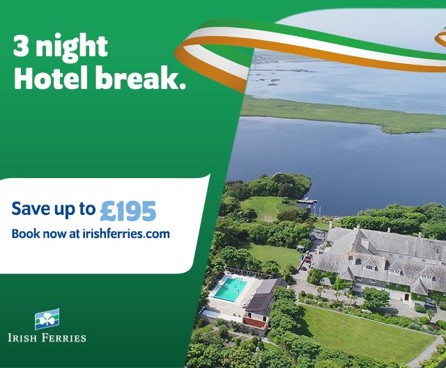 Irish Ferries Mega May Bank Holidays to Ireland from just £129 one way