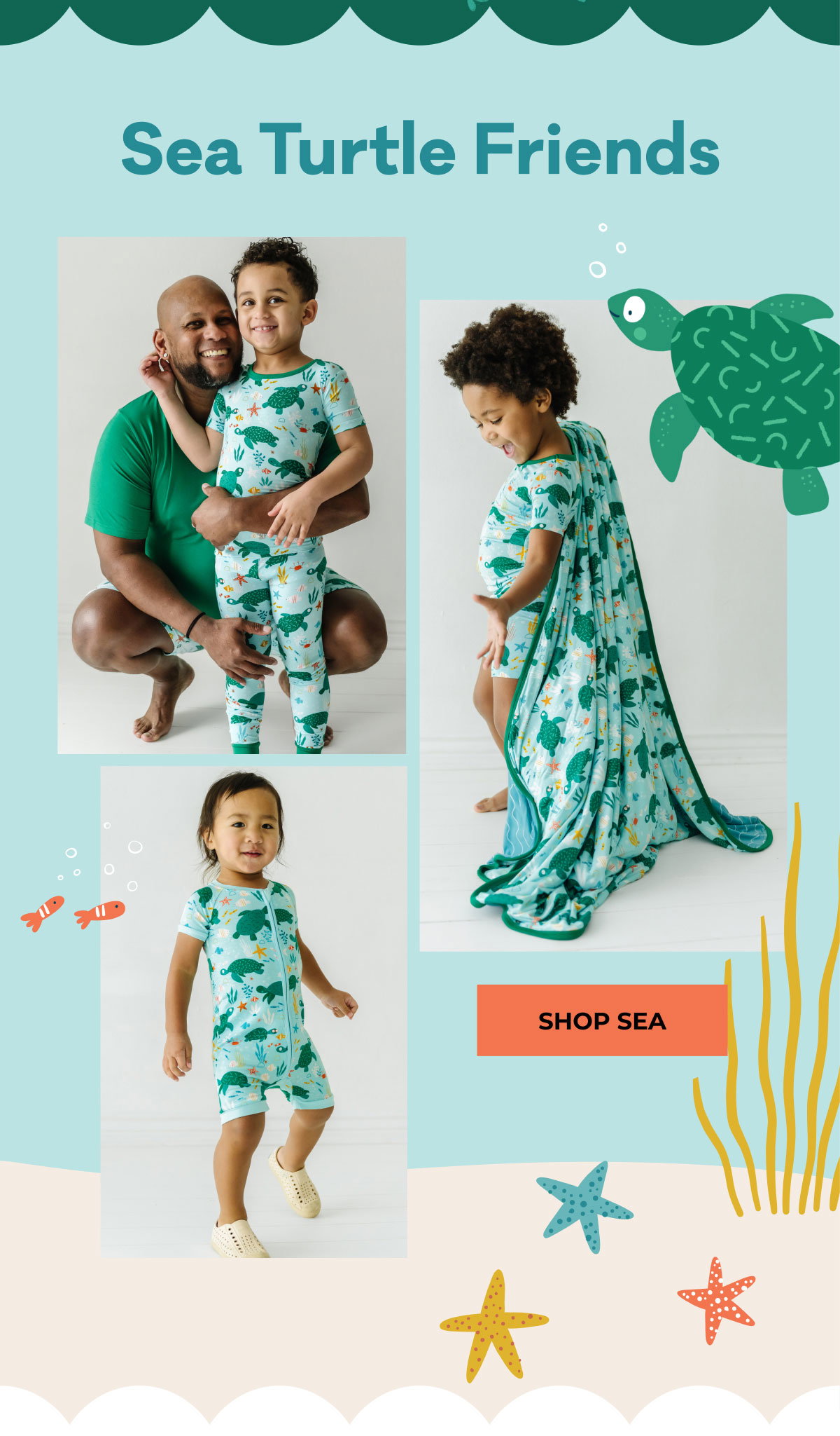 Sea Turtle Friends | SHOP SEA