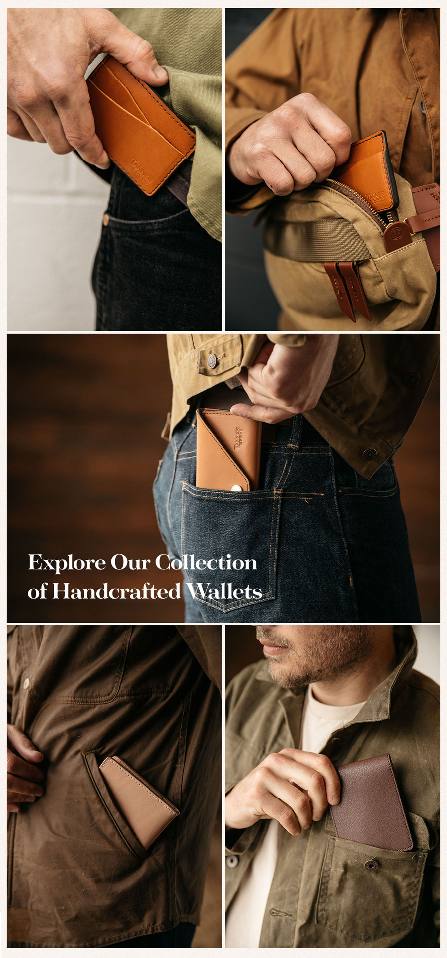 Tanner Goods: How Do You Carry Your Wallet? | Milled