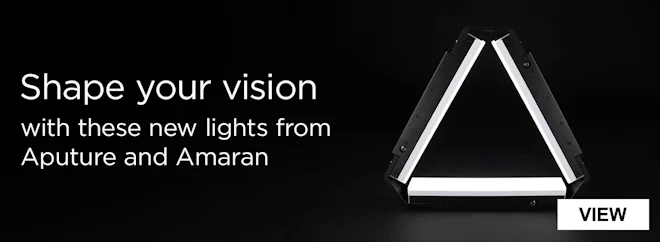 Shape your vision with these new lights from Aputure and Amaran