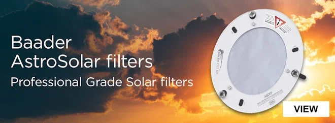 Baader AstroSolar filters Professional Grade Solar filters