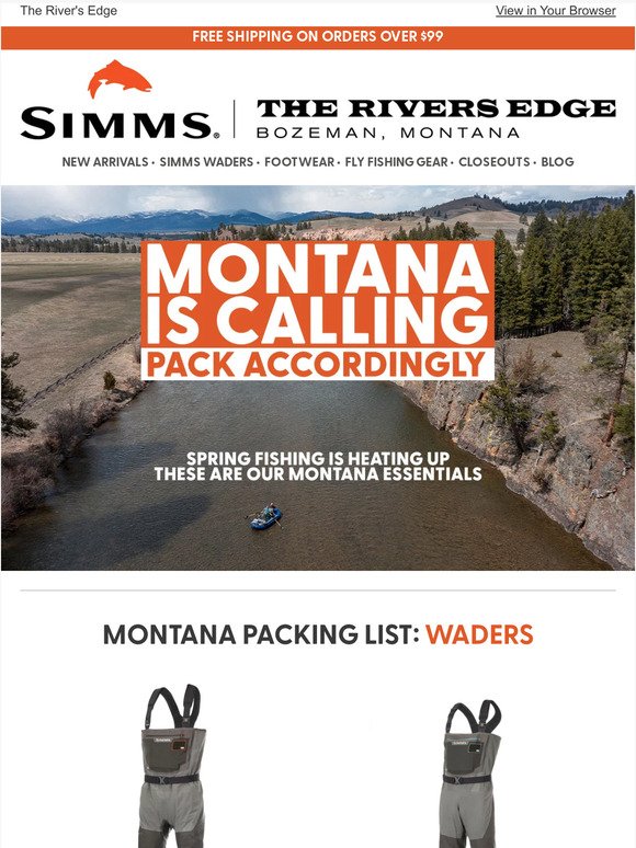 Montana is Calling; Pack Accordingly