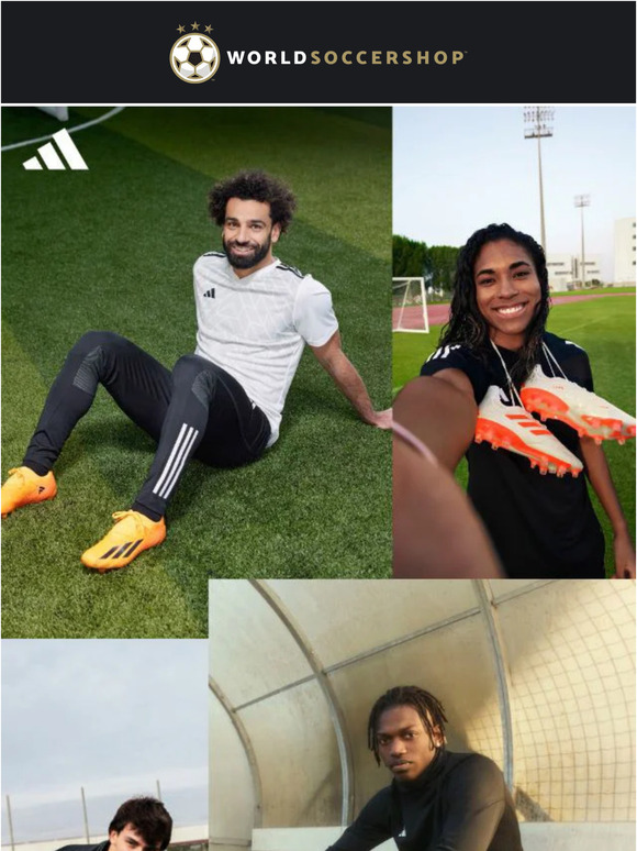 World Soccer Shop It's Getting HOT ☀️! Introducing the New adidas
