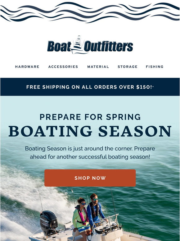 Boat Outfitters: Prepare for Spring Boating Season | Milled
