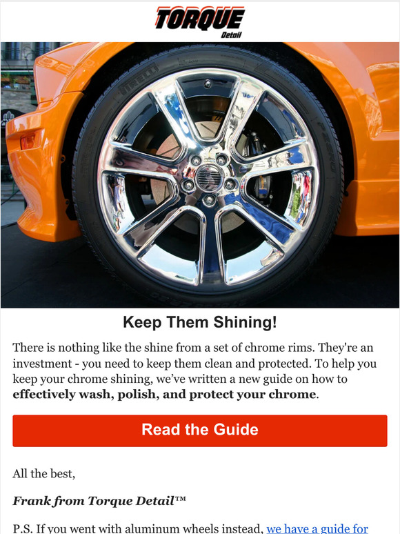 Torque Detail: Here's How to Keep Your Chrome Rims Shining | Milled