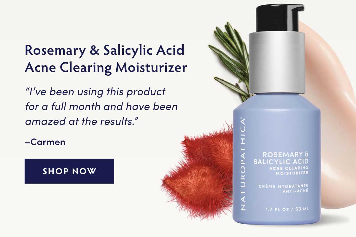 Rosemary & Salicylic Acid Acne Clearing Moisturizer