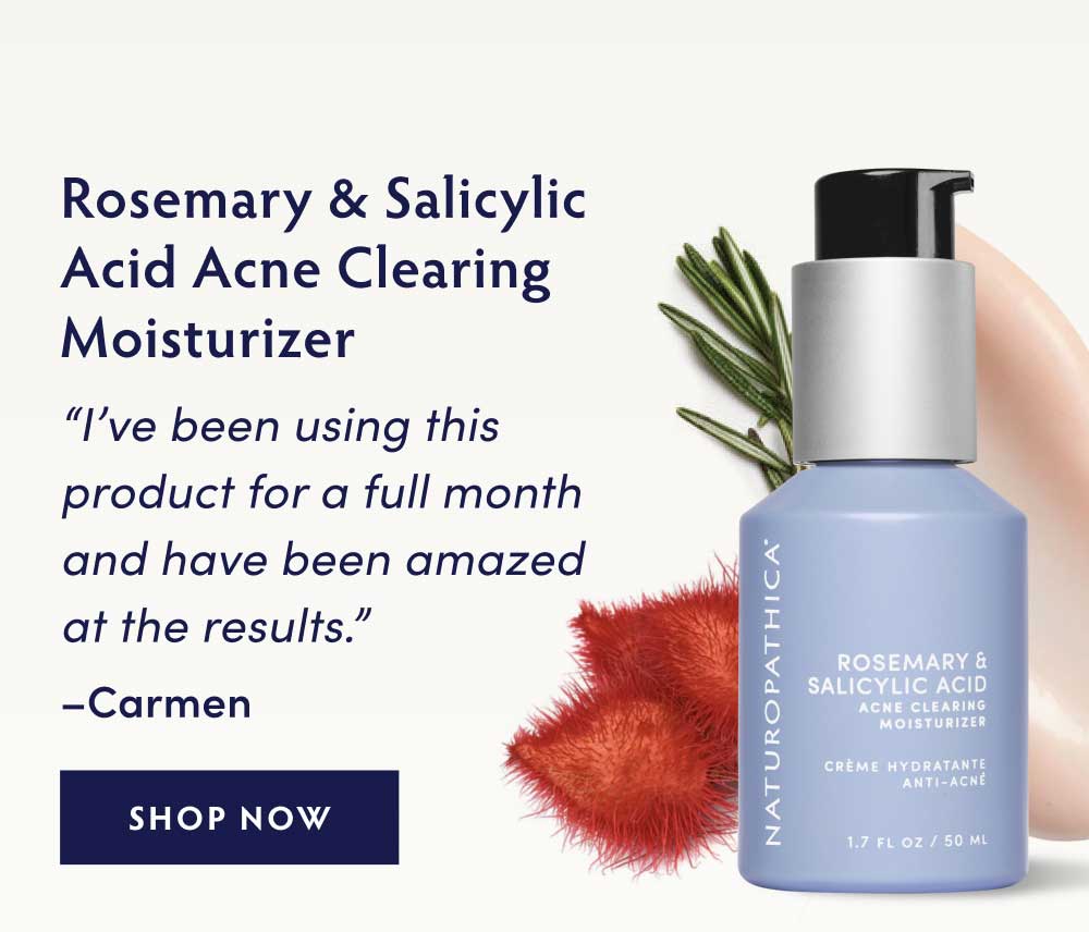 Rosemary & Salicylic Acid Acne Clearing Moisturizer