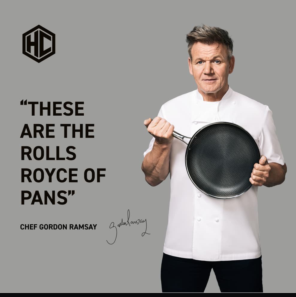 Gordon Ramsay Hexclad: The Ultimate Non-Stick Cookware Set