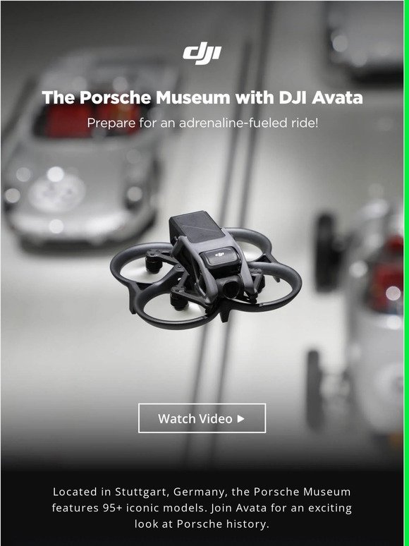 The Porsche Museum with DJI Avata