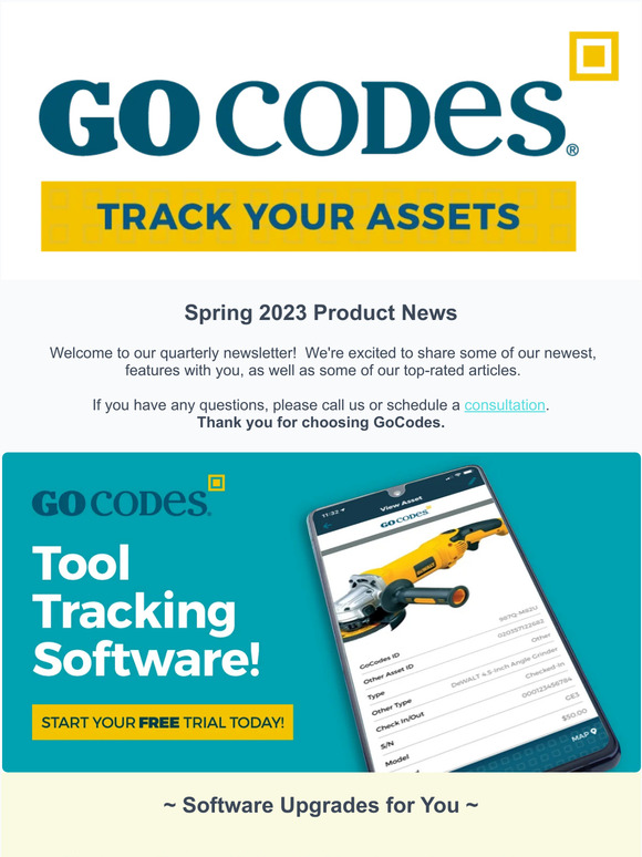 GoCodes Spring 2023 Newsletter