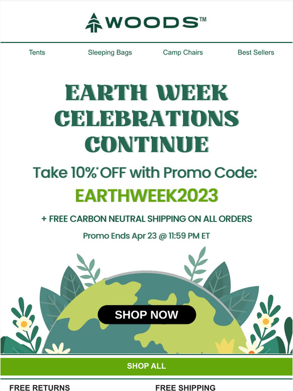 Take Advantage of our Earth Week Deal!