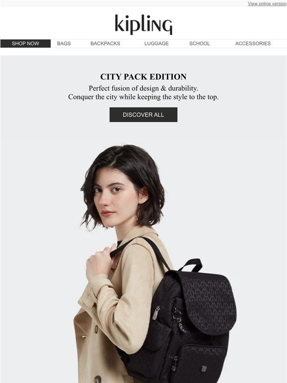 Backpacks for the cosmopolitan women!