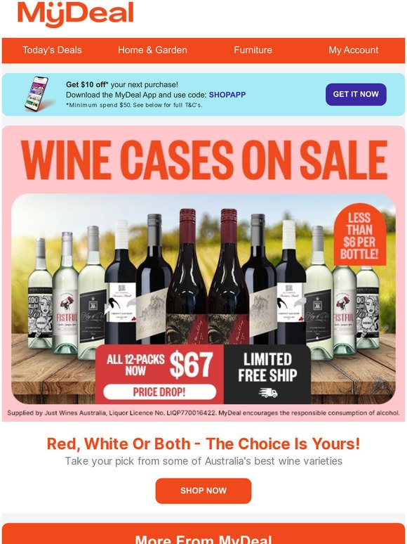 💰Restock & SAVE: Wine Cases On Sale