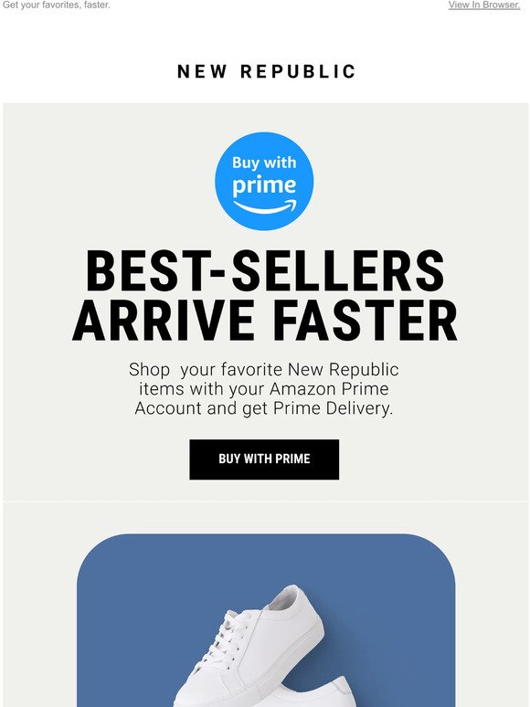 Buy with Prime | New Republic