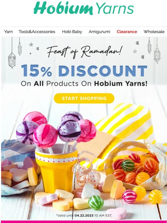 15% Discount Special for Ramadan Feast !! 🍬 🍬
