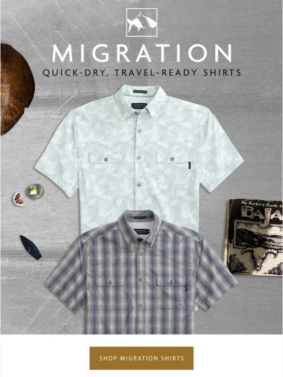 Move Comfortably in Style with Migration Shirts