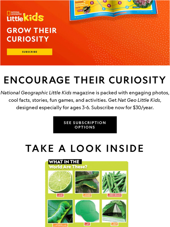 National Geographic: Unleash your child's curiosity with National ...