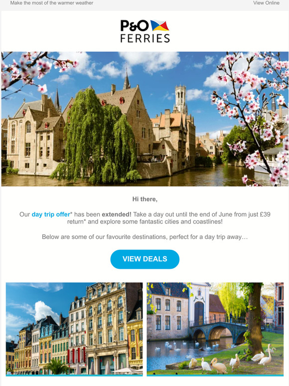 Budget-friendly day trips from just £39 | Offer extended