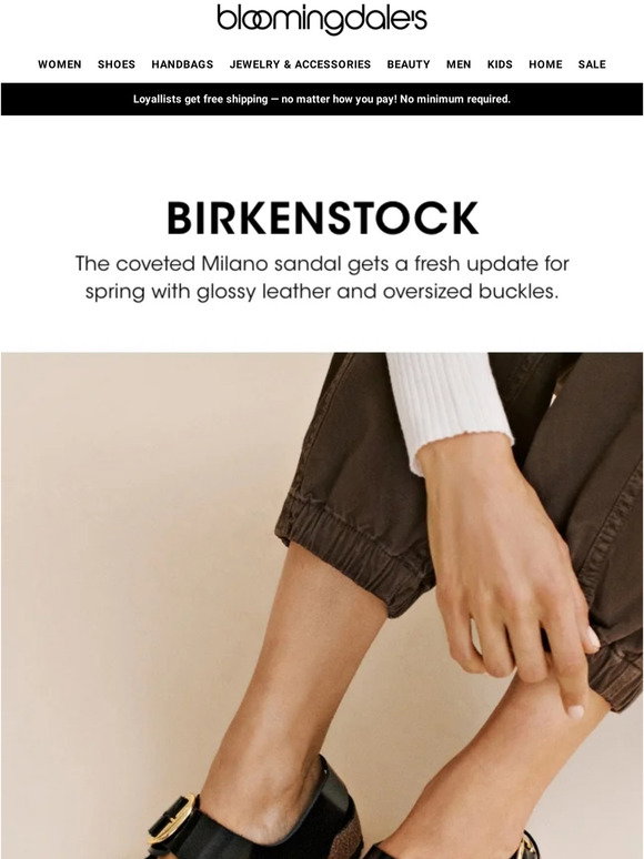 Bloomingdale's: Buckle up! New Birkenstocks are here | Milled