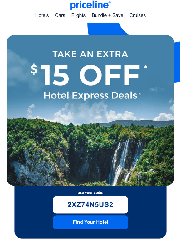 Priceline Discover somewhere new (coupon inside!) Milled