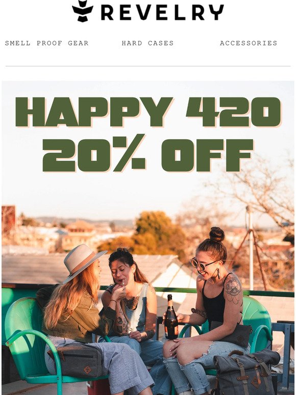 HAPPY 420 - Treat Yourself To 20% Off This Holiday🍃🔥💨