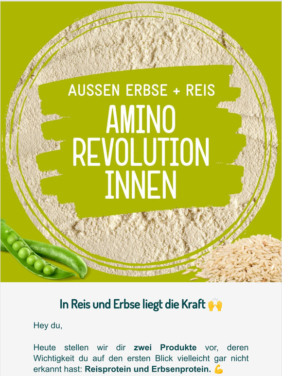 Achtest du auf alle wichtigen Aminosäuren? 💡
