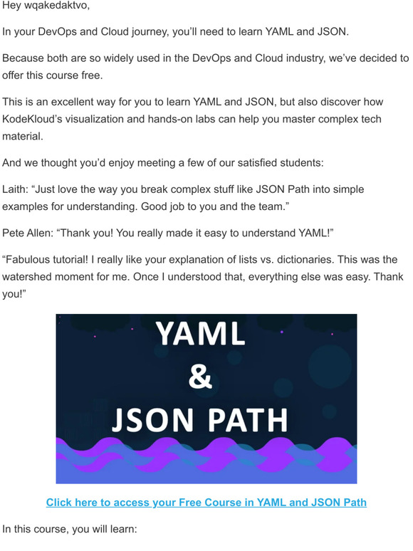 KodeKloud: How They Learned YAML and JSON Path | Milled