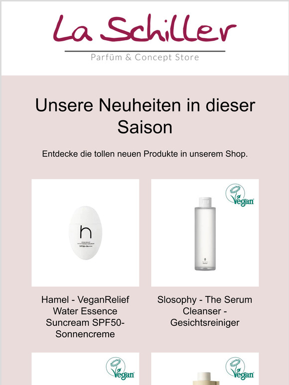 Pflege- und Duft Neuheiten bei La Schiller!