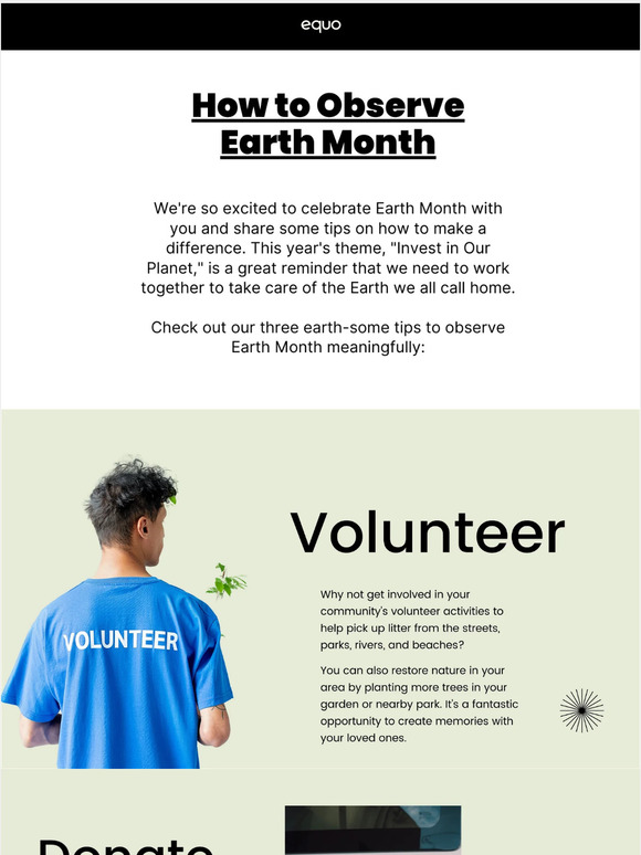 Observe Earth Month: 3 Ways to Make a Difference