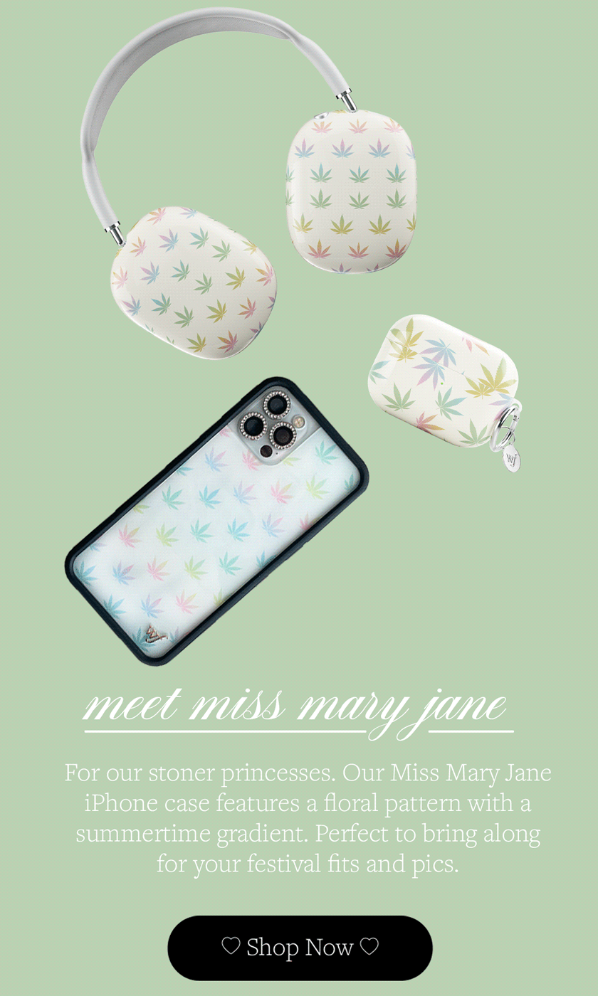 miss mary jane wildflower cases