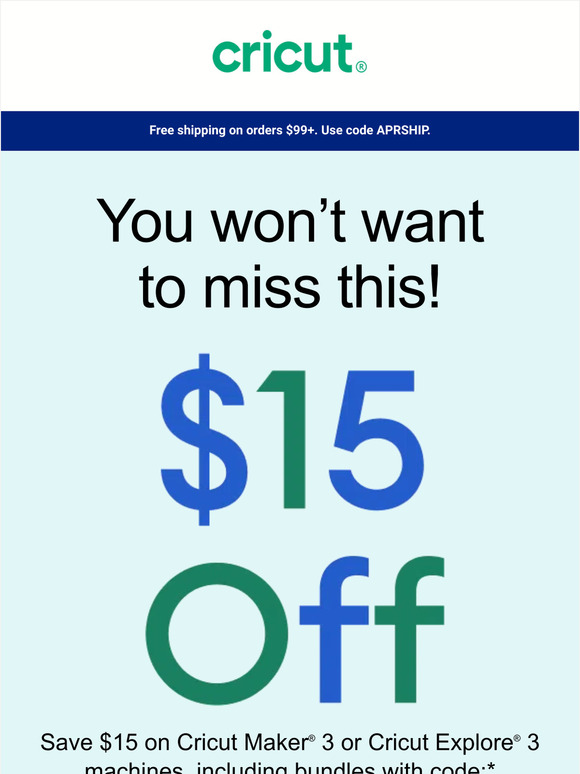 Cricut Source Your Exclusive Code 15 Off Milled