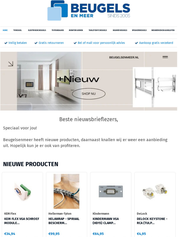 Speciale aanbiedingen voor jou met nieuwe producten!