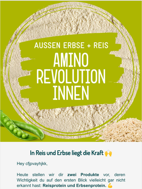 Achtest du auf alle wichtigen Aminosäuren? 💡