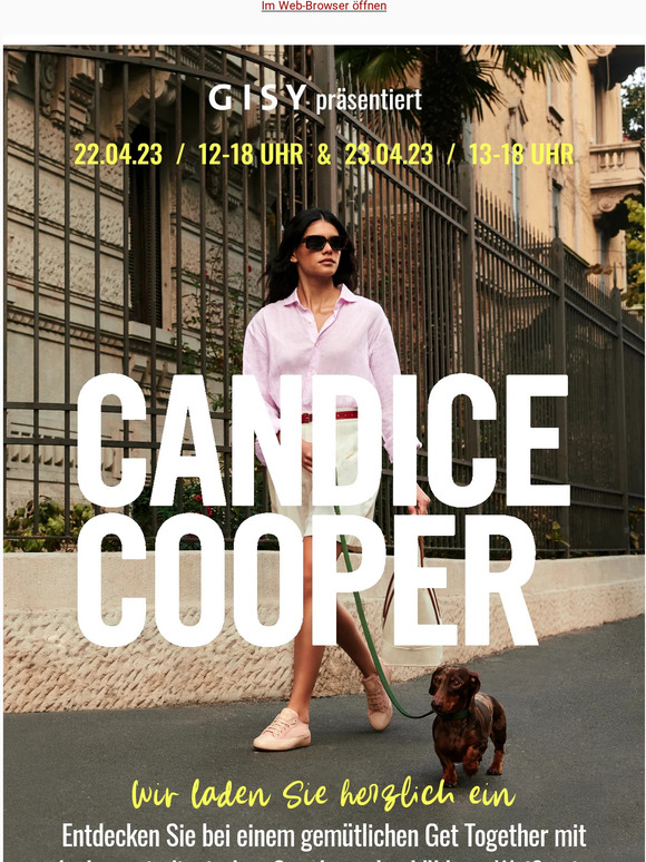 Candice Cooper Event am 22. & 23.04.😍