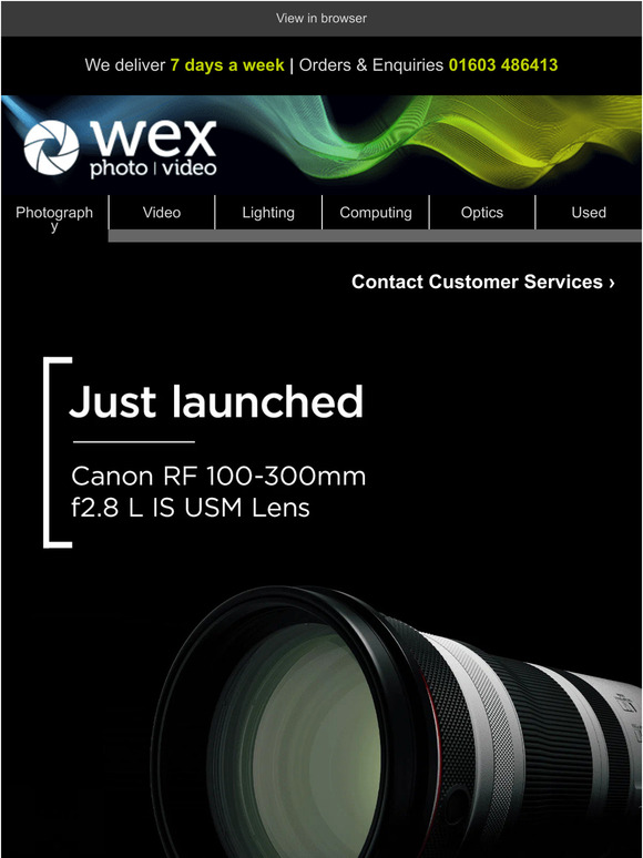 wex second hand lenses