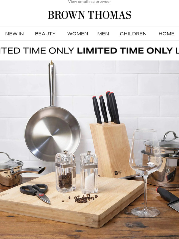Limited time: up to 70% off* kitchenware