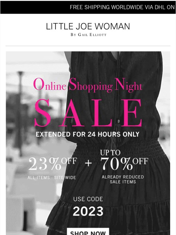SALE Is Extended For 24 Hours Only!