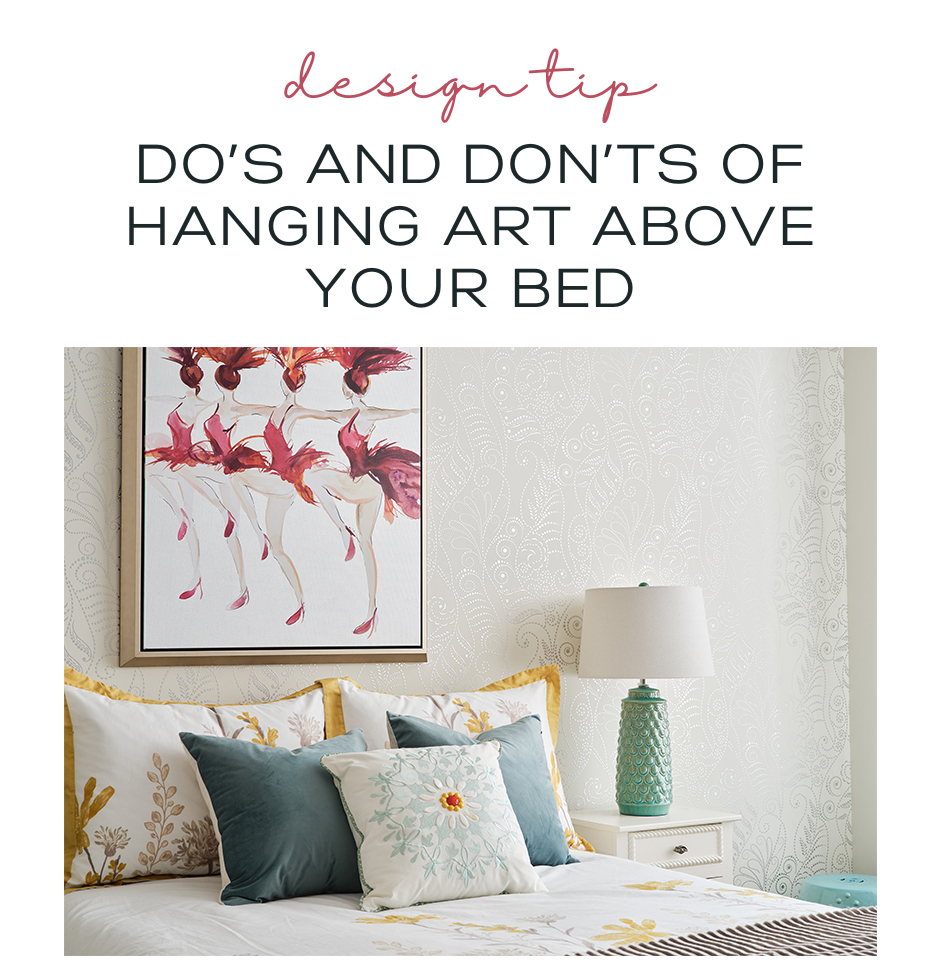 Interiors by Decorating Den Design Tip Do’s and Don’ts of Hanging Art