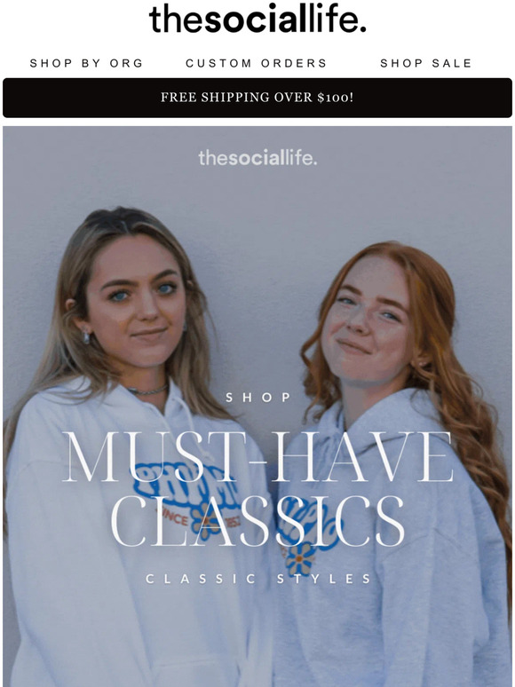 You can never go wrong with a classic...